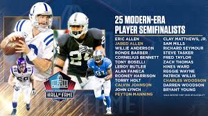 You may have heard that this is the 100th year of the nfl. Pro Football Hall Of Fame On Twitter Breaking 4 First Year Eligible Players Are Among The List Of 25 Modern Era Player Semifinalists For The Class Of 2021 More On The Semifinalists Https T Co Ztqvfup3b2 Pfhof21