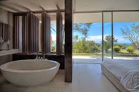 A comfortable bathroom is a key source of tranquility in your home. Home Open Bedroom Bathroom Design