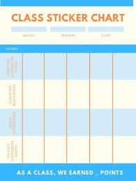 Class Sticker Merit Activity Chart 18x24 By Best Ed