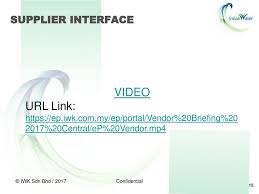 Understanding your water charges, reading your water bill, price per cubic metre, penalties for non payment and defining the type of dwelling for charging how much do we pay for water in indonesia? Iwk E Procurement Sap Sus Overview 2017 Iwk Vendors Ppt Video Online Download
