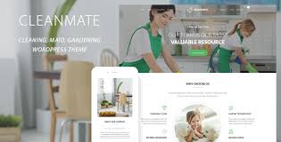 On vous explique quelles sont les démarches et les avantages et inconvénients de la micro entreprise pour une femme de ménage. Cleanmate Theme De Jardinage D Entreprise Pour Femme De Menage Wordpress Themedivision