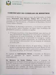 Em conselho de ministros foi aprovada a possibilidade de pagamento a prestações do iva no mês de novembro. Radiokussunde Guine Bissau Comunicado Do Conselho De Facebook