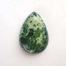 Sea Sediment Jasper Cabochon 30mm Green Cabochon Cab Minerals Green Jasper Focal Stone Loose Gemstone Semipreci Semi Precious Jewelry Cabochon Jasper Cabochons