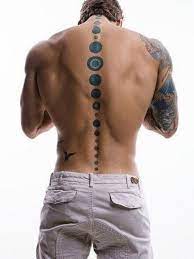 Hình xăm chữ dọc sống lưng đơn giản. Hinh XÄƒm Sá»'ng LÆ°ng Ä'áº¹p Cho Nam Ná»¯ Tattoo Y NghÄ©a