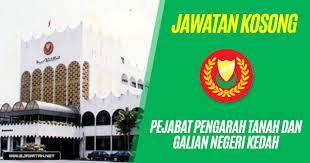Check spelling or type a new query. Pejabat Pengarah Tanah Dan Galian Negeri Kedah 31 Oktober 2018 Jawatan Kosong 2021
