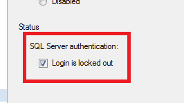 Dbdefence encrypts sql server database and hides schema from unauthorized access. How To Unlock A Sql Login Without Resetting The Password