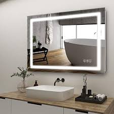 This is no problem since the market is filled with a wide range of vanity mirrors. Top 10 Lighted Mirrors For Bathroom Walls Of 2021 Best Reviews Guide