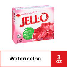 Remove from the stove and leave it rest for 5 minutes. 3 Pack Jell O Watermelon Gelatin Mix 3 Oz Box Walmart Com Walmart Com