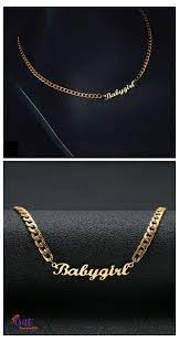 Custom Name Necklace Gold An Unique Quality Name Necklace Gold Necklace Name Made Of High Quality 45cm Chain Custom Necklace Gold Name Necklace Necklace