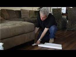 Never had a rug on a carpet that i can recall but i think that the tape would work for that too. Hardwood Floors How To Stop Couches From Sliding On Hardwood Floor Youtube