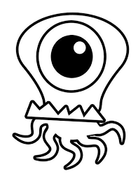 404 Squidoo Page Not Found Monster Coloring Pages Coloring Pages Cute Coloring Pages