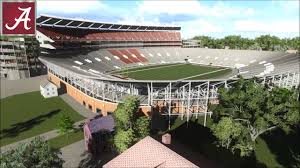 New team tunnel that flows directly from the walk of champions into the locker room fully updated game day locker room Bryant Denny Stadium Historical Animation Youtube