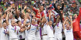 Ligue Des Champions Feminine Lyon Signe Un 4 A La Suite Le Point