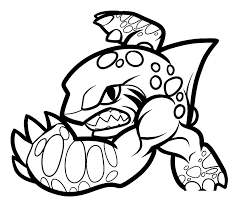 The video game skylanders is quite innovative in both its concept and its marketing … the game itself is not enough to play, you have to buy figurines, which when placed on a specific medium literally come in adventure! Skylanders To Print For Free Skylanders Kids Coloring Pages