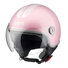 Lem Roger Retro Helmet Pink Open Face Scooter Helmets Free Uk Delivery Scooter Wear Retro Helmet Vespa Helmet Helmet