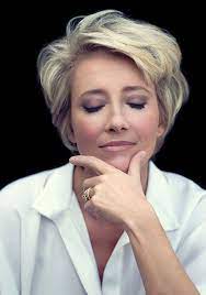 Emma thompson wearing short wavy cut (1 of 16). Emma Thompson Short Hair Styles Haircut For Older Women Modern Short Hairstyles