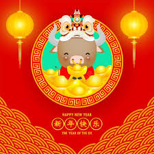 Happy Chinese New Year 2021 Greeting Card Cute Little Cow Holding Chinese Gold Sponsored Sp Chinese New Year Card Happy Chinese New Year Chinese New Year So you can find any kind of background in these cartoon images from here. happy chinese new year 2021 greeting