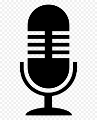 Sound wave with imitation of voice, sound and microphone icon. Microphone Record Voice Microphone Radio Png Logo Transparent Png Vhv