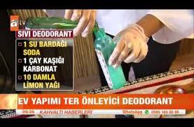 Ev Yapimi Ter Onleyici Deodorant Atv Kahvalti Haberleri Youtube Atv Haber Youtube