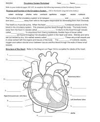 Keep It Pumping Play The Game Learn Your Parts Circulatory System Activities Circulatory System Biology Worksheet