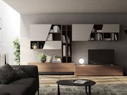 Parete attrezzata porta tv basso bianco laccato soggiorno vari colori sospesa. Mobile Componibile In Stile Moderno Giessegi In Laccato Opaco Offerta Outlet Arredamento Soggiorno Moderno Arredamento Salotto Moderno Arredamento