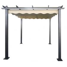 Cheap awnings, buy quality home & garden directly from china suppliers:shading canopy 3mx3m waterproof beach tents multi person awning outdoor pergola toldo sunscreen floor mats portable. Pergola Aluminio Toldo Corredero Plicosa 3x4 Metros Crudo Plicosa Precio Comprar Siempre Con Los Mejores Precios Ofertas Online