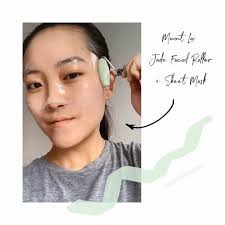 Mount Lai Jade Rollers On Instagram Founder Collectionofvials Pairing Our Jade Facial Roller With A Sheet Mask The Perfe Facial Roller Jade Roller Facial