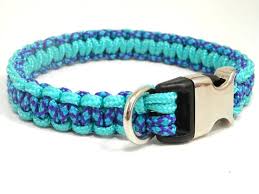 Paracord wrist lanyard made with the snake knot: Tutorial For Paracord Dog Collar Instant Download Pdf Etsy