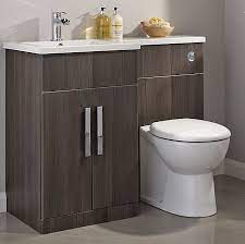 With a wide range of styles, colours and sizes to choose from, you'll be sure to find the ideal toilet & vanity unit for your bathroom project. Cooke Lewis Ardesio Bodega Grey Left Handed Vanity Toilet Unit Diy At B Q
