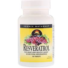 Source Naturals Resveratrol 60 Tablets