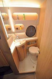 best 13 amazing small rv bathroom toilet remodel ideas https camperlife co 2019 04 04 13 amazing small rv bathroom toilet remodel rv bathroom camper bathroom
