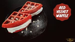 Advertisement step 2 beat buttermilk, melted butter, eggs, 2 teaspoons vanilla extract, and vinegar together in a bowl until smooth. Red Velvet Waffles Breakfast Waffle Eggless Waffle Red Velvet Waffle Red Velvet Belgian Waffle Youtube