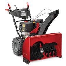 Craftsman Sb630 30 In 357 Cu Cm Two Stage Self Propelled Gas Snow Blower With Push Button Electric Start Power Steering Headlight S Heated Handles At
