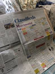 Classifieds ( matrimonial) : r/delhi
