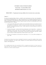 UNIVERSITA' DEGLI STUDI DI PALERMO Esame di stato