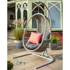 Like other egg chairs, it swings gently from a chain, but this supports your entire legs too, so you can lounge. Cocoons Hanging Swing Seats Insideout Living