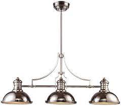 Trent Austin Design Westlake Village 3 Light Led Kitchen Island Pendant Billiard Lights Elk Lighting Kitchen Island Pendants