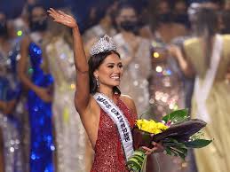 Andrea meza reacts to winning the miss universe title. 2oauxs Yvzufpm