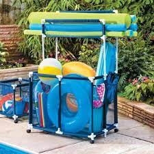 Pool noodle und ähnliche produkte aktuell günstig im preisvergleich. Store Pool Noodles On The Top And Beach Balls Rafts And More On The Bottom Of Our Convenient Rolling Bin Pool Toy Storage Pool Storage Pool Float Storage