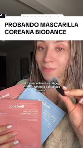 La verdad están buenismas 🤭 “TANIAEB10” en @YesStyle para un 10% de  descuento #skincarecoreano #biodance #biodance_collagen_mask  @YesStyleInfluencers