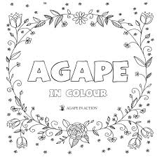 Agape In Colour Colouring Book Coloring Books Color Books