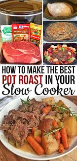 The Most Incredible Easy Slow Cooker Pot Roast Recipe Recipe In 2020 Pot Roast Slow Cooker Slow Cooker Pot Roast Recipes Crockpot Recipes Slow Cooker