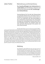 Unser arabisches erbe (fischer sachbücher) buch zusammenfassung deutch. Wahrnehmung Und Antisemitismus Zur Anschlussfahigkeit Des Antizionismus In Judith Butlers Am Scheideweg Judentum Und Die Kritik Am Zionismus An Den Israelbezogenen Antisemitismus Pdf E Book Psychosozial Verlag