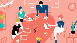 original flat wind business office meeting illustration flat wind business business office illustration image on pngtree free download on pngtree office meeting people illustration creative portrait photography