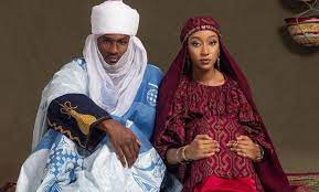 The emir of bichi's daughter looked gorgeous in white for a premarital coaching session ahead of her wedding to yusuf, president buhari's son. 7uu8wqhg0jmksm