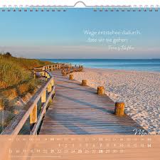 Geh Deinen Eigenen Weg 2017 Dekorativer Wandkalender Mit