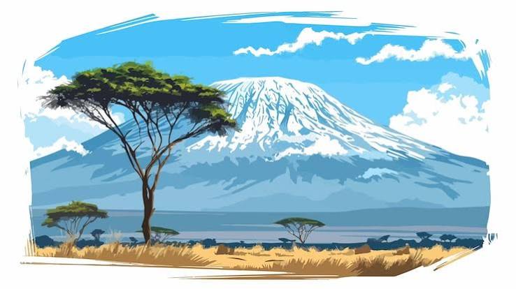 Mount kilimanjaro svg Images - Free Download on Magnific (formerly Freepik)