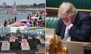 Summer Holidays All But Cancelled As Downbeat Boris Johnson Warns Over Third Wave On Continent Daily Mail Online