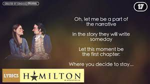 That would be enough lyrics: 17 Hamilton That Would Be Enough Video Lyrics Youtube