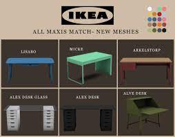 Creating cozy, trendy maxis match clothing and furniture for the sims 4. Leo 4 Sims All Maxis Match Desk Sims 4 Downloads